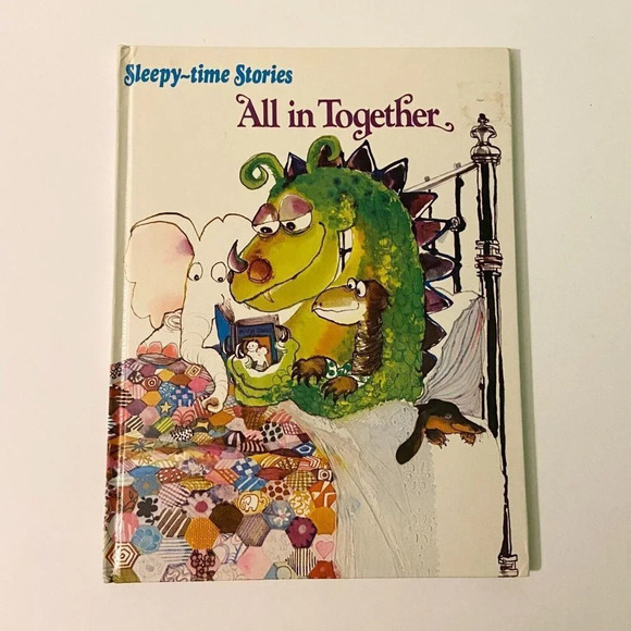 Vintage 1974 Sleepy Time Stories All in Together by Vashti Farrer Hong  Kong - Picture 1 of 15